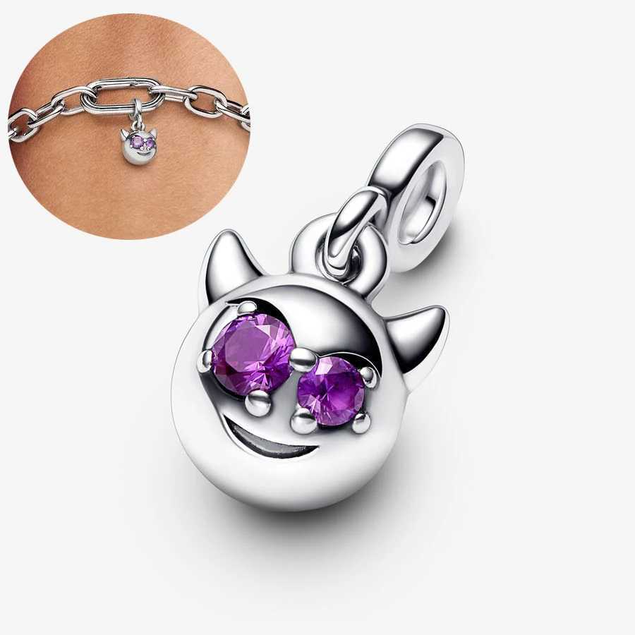 New 925 Silver Me Bracelet Accory Series ME Crescent Moon Elephant bone Mini Bead Fit Original Pendant Me Charm BraceletXJ250517
