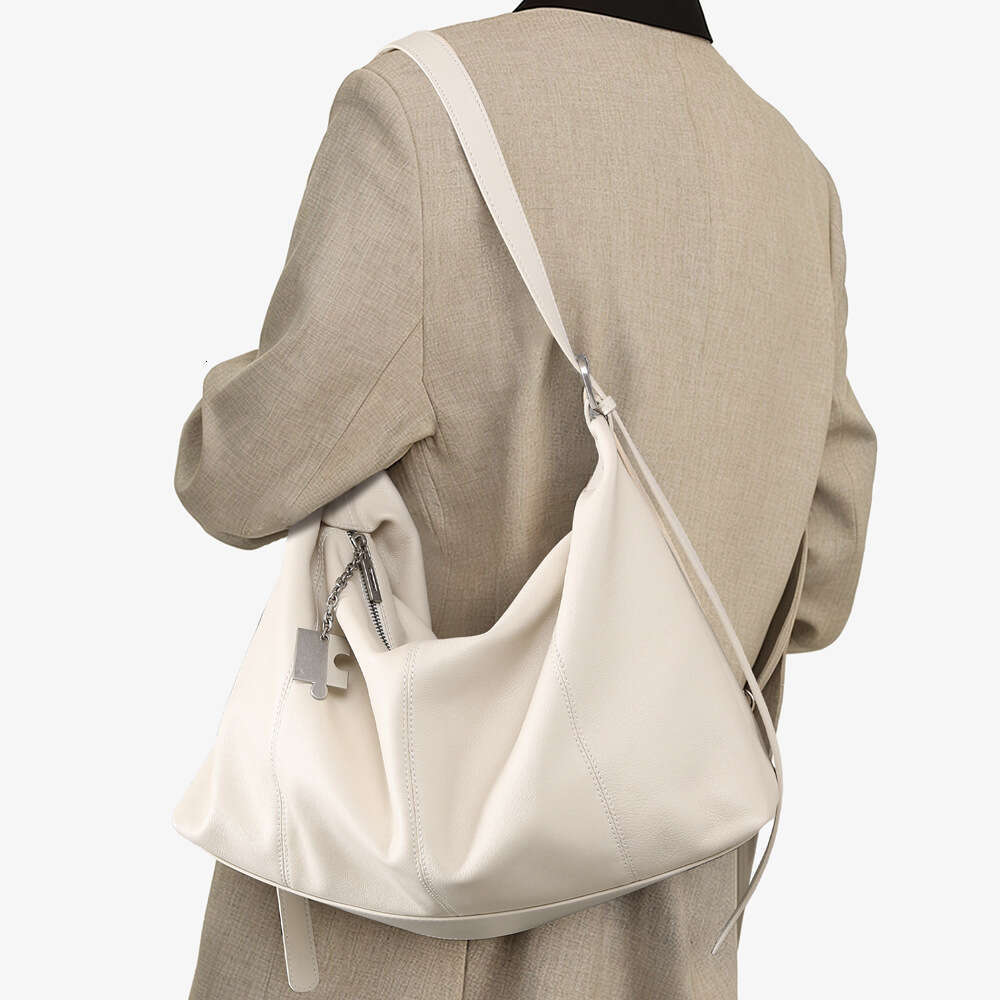 New women's handbag shoulder bagTote bag Layer Cow Large Capacity Minimalist Style Genuine Leather Versatile Commuting