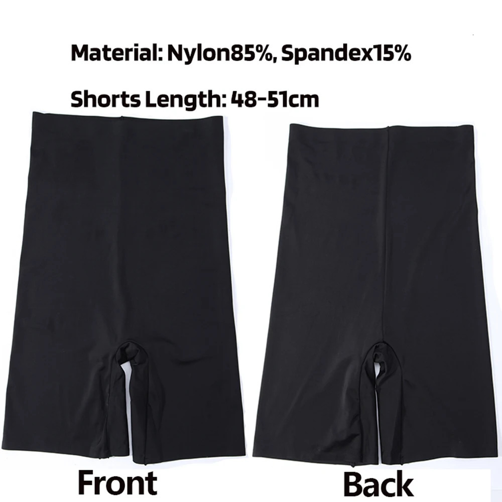 MISS MOLY High Waist Safety Shorts Women Solid Tummy Control Pes Shaper Slimming Waist Smooth Body Female Underwear 250517