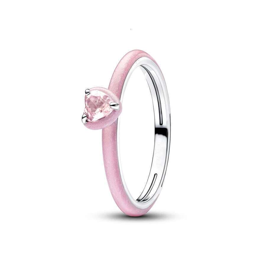 2025 New Engravable Heart Halo,Double Band,Eternity Channel Ring,Fit for Birthday Anniversary,Fashionable Single Product,DIY