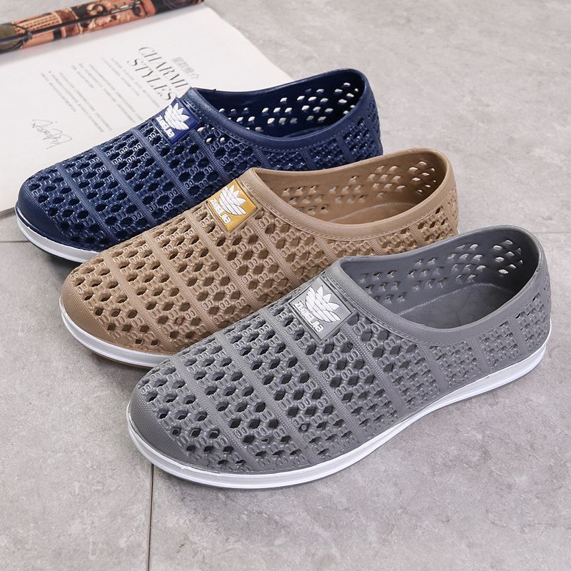Package Beach Hole Parent Child Hollow Breathable River Tracking Shoes Designer Casual Trendy Sandals Summer Men's Sandals