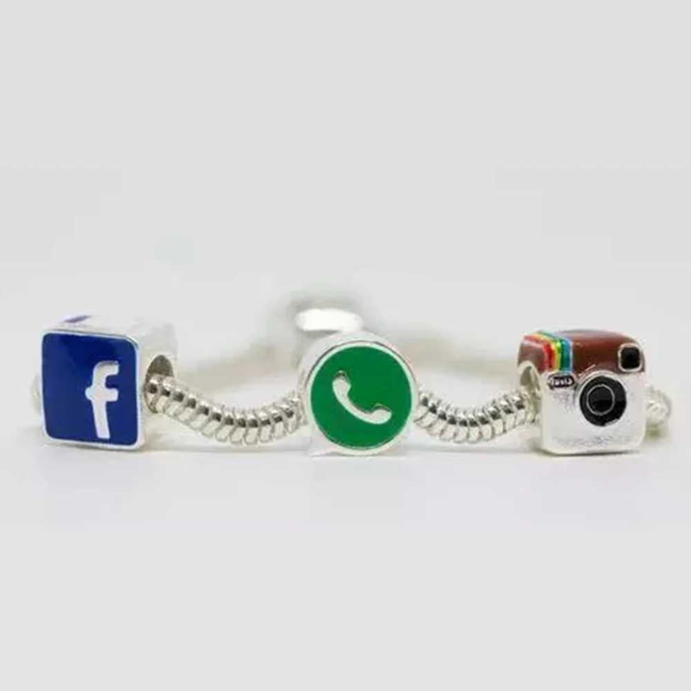 New 925 Sterling Silver Camera Earphone Electronic Charms Beads Fit Original Pendant Bracelet DIY Fashion Woman JewelryXJ250517