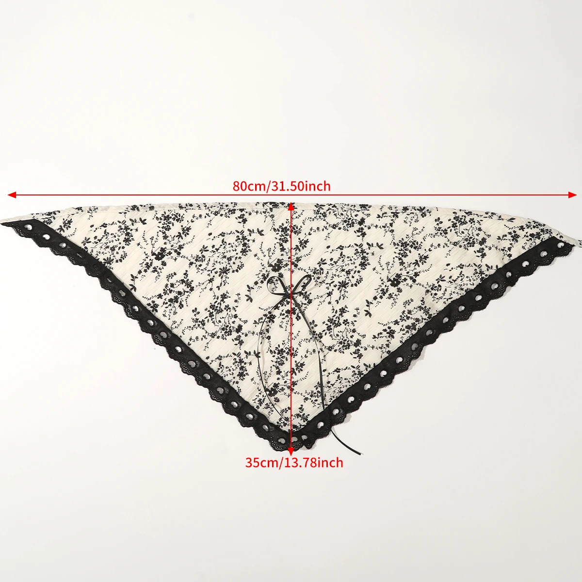 AWAYTR Ink Plum Blossom Headband Hair Scarf Bands for Women Party Headwear Frog Bat Bandana Turban Hairband Headpiece 250516