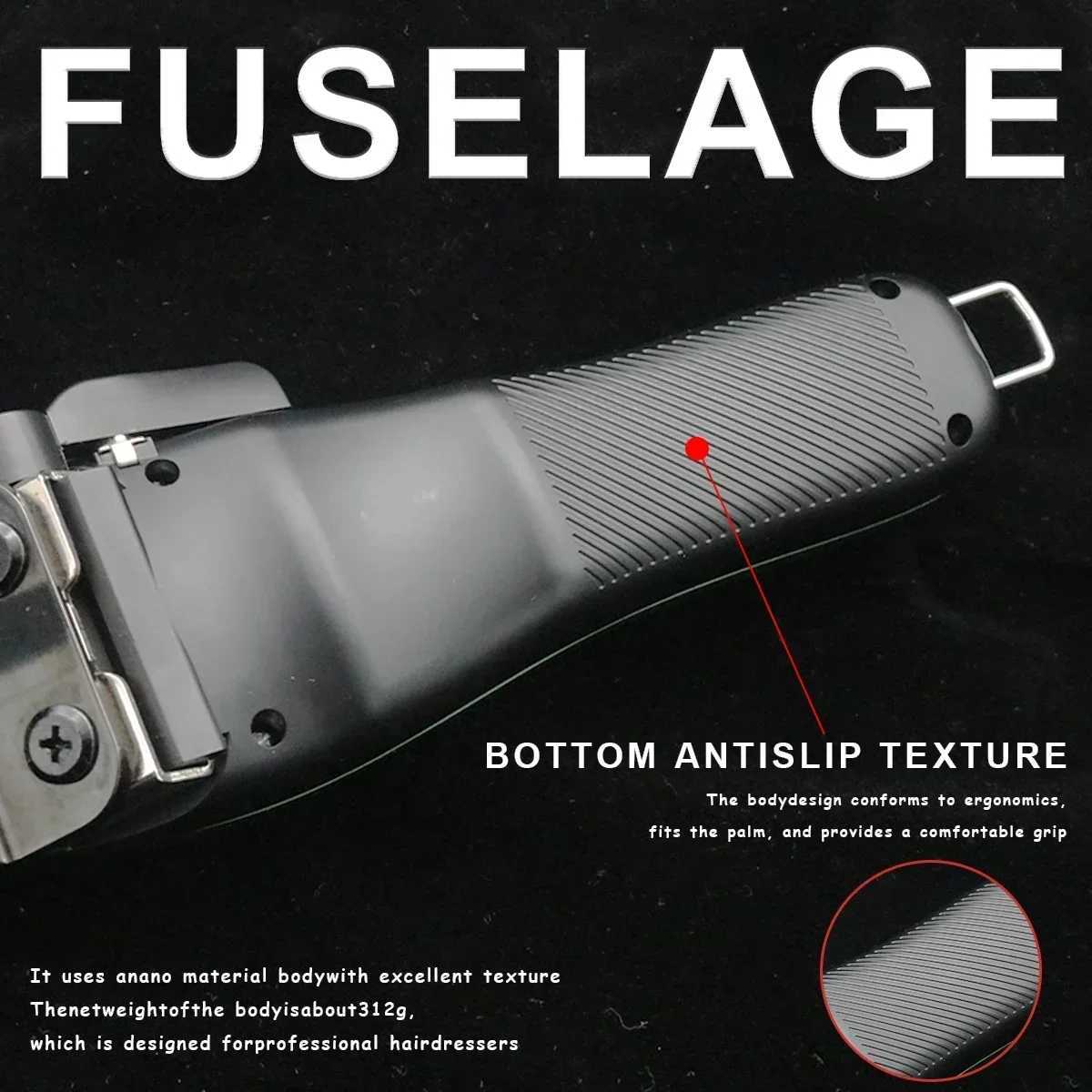 Hair Clipper DLC with Base Charger with White cover Cordless Professional Hair Cutting Machine Hair Trimmer R250517