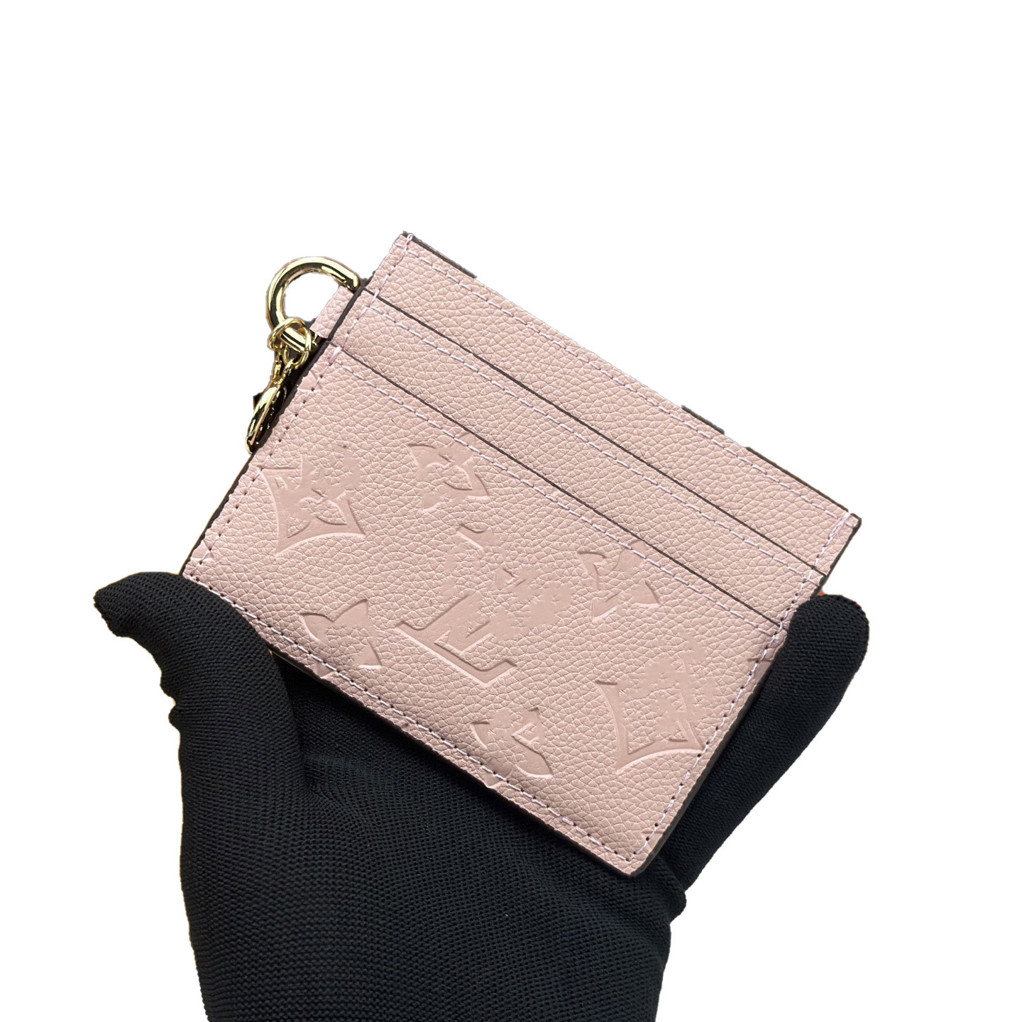 Stylish Coated Canvas Card & Cash Holder Wallet - Cowhide Leather, Exquisite Metal Fastener
