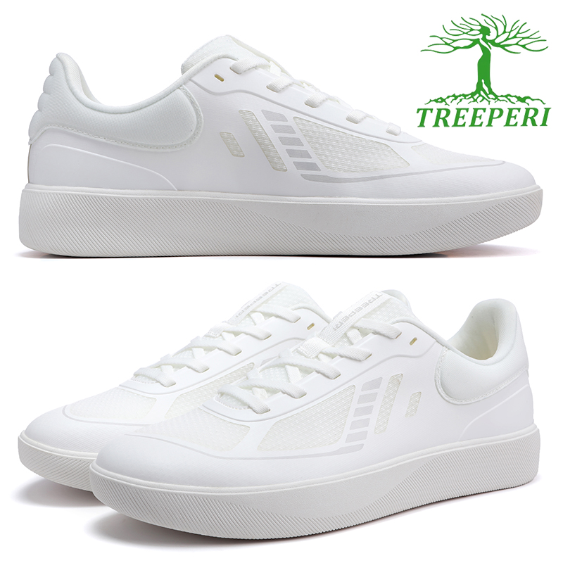 Treeperi designer sneakers womens T95 Flats trainers luxury casual Lace-up white black low-top non-slip sole Minimalist women mens shoes free shipping