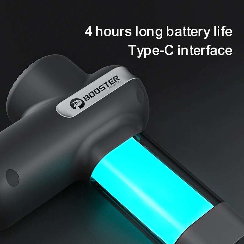 Booster - Mini Electric Neck Massager Gun, Smart Hit Fascia For Body Relaxation, Fiess, Muscle Pain Relief