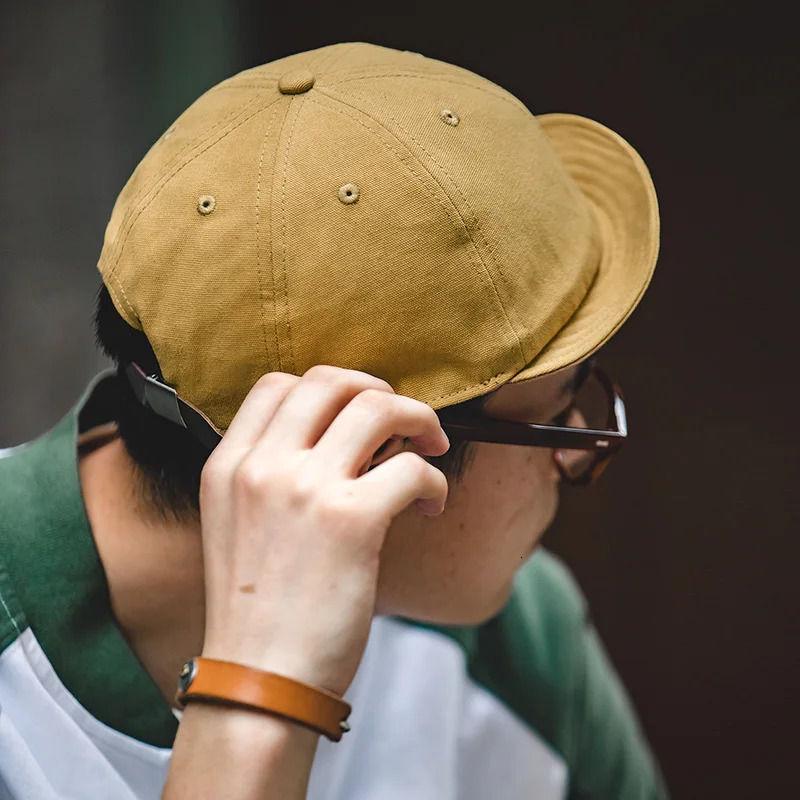 Maden Oversize Mens Denim Golf Caps Casual sboy Hat Amekaji Retro Beret Wild Hats Uncle Fu Unisex Vintage Flip Octagonal Cap 250517