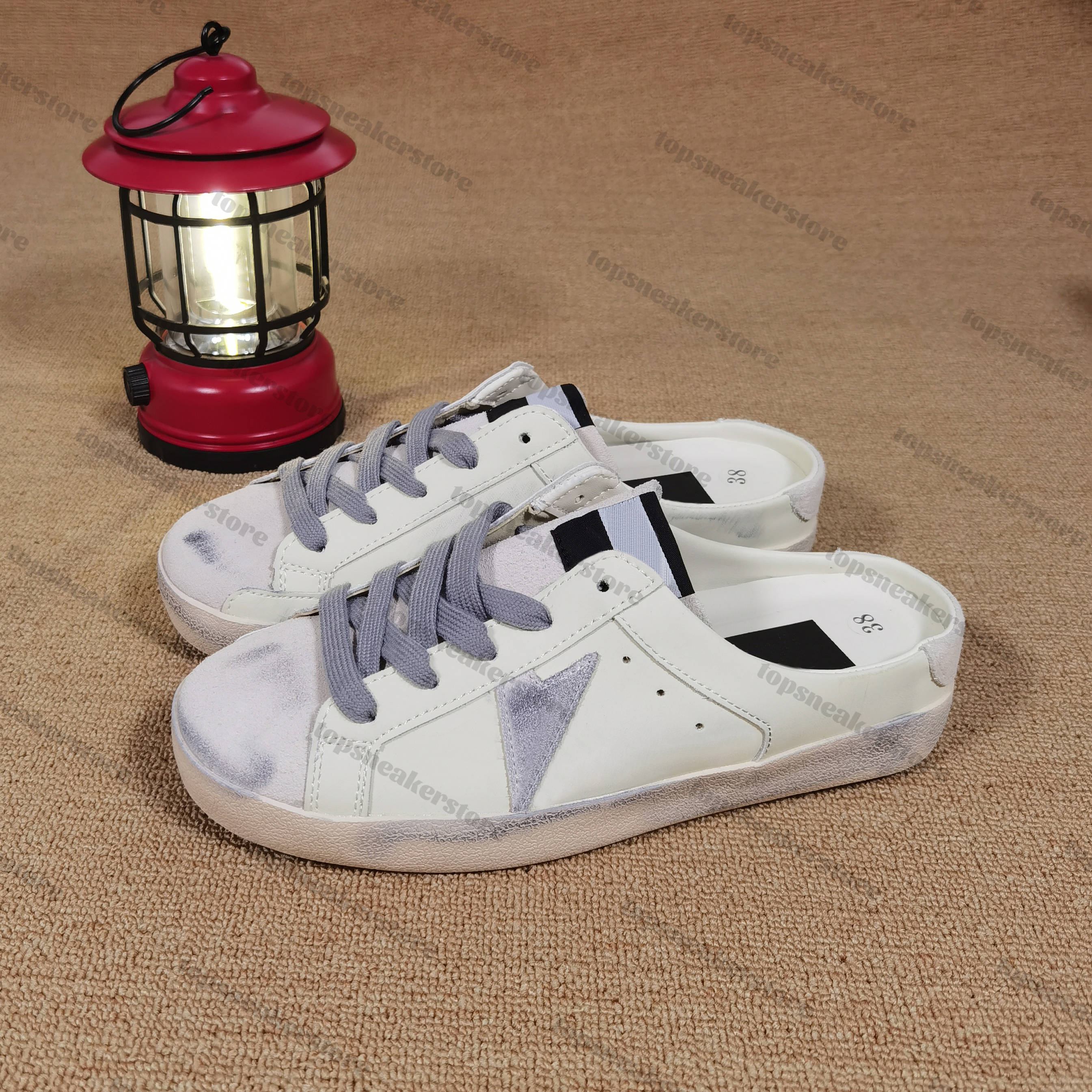 Super star slippers womens Sneakers DHgate men Trainer women outdoor sandals black grey sandal white slides burgundy glitters silver pink indoor slipp