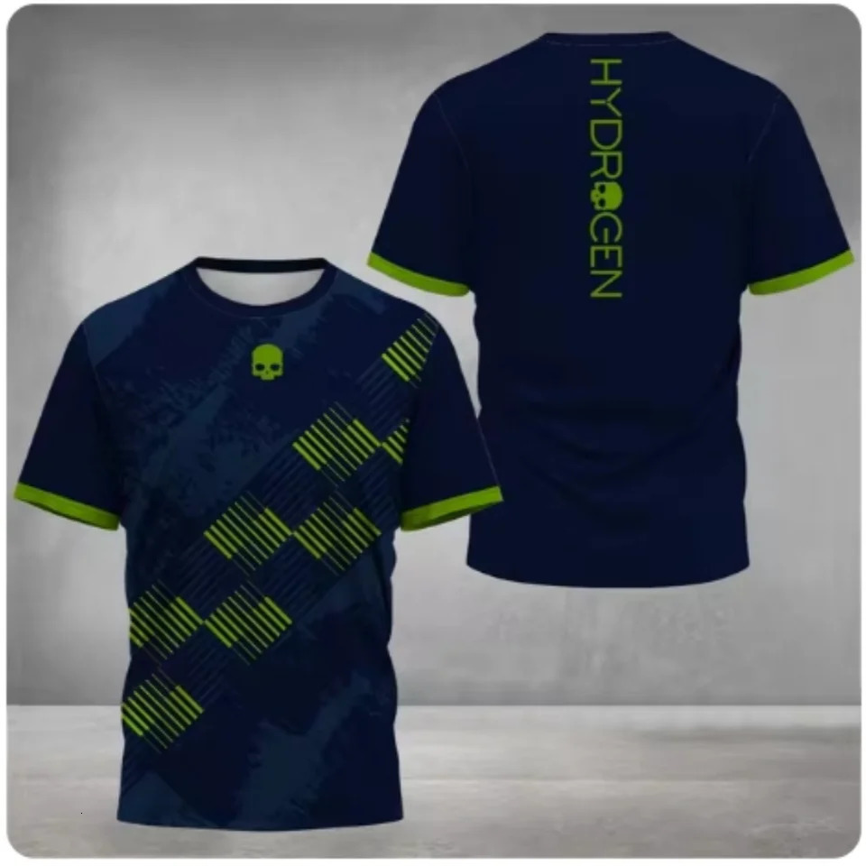 Breathable Mens Padel Tennis T-Shirt Summer Outdoor Sports Short Sleeve Top Quick Dry Football Running T-Shirts Clothing 250517