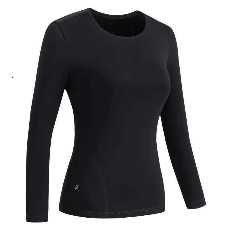 Winter Thermal Men USB Electric Heated Clothing Veet Underwear Women Top Base Layer Warm Cotton Clothes Designer