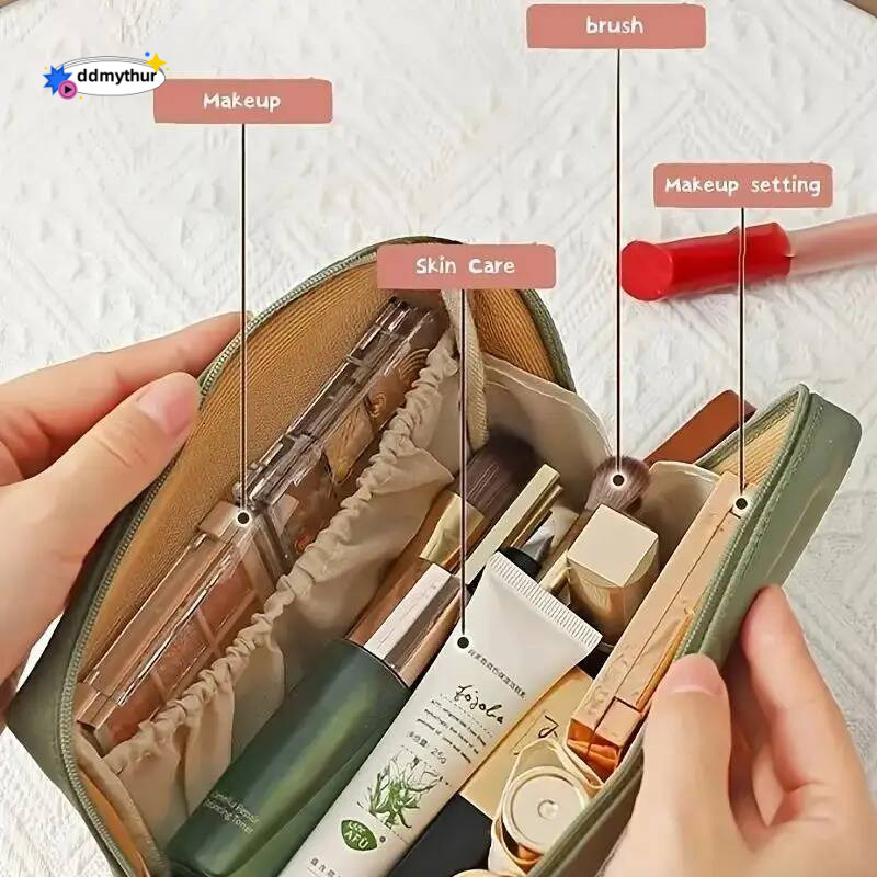 Single lipstick storage bag-zipper travel cosmetic bag,Small clutch bag, suitable for carrying around, lightweight bag ddmythur