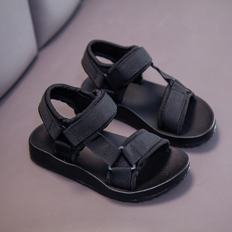 Children Sandals Boys Girls Summer Comfortable Soft Sole Non Slip Sandals Cutefeet Toddler Kid Flat Bottom Sandals Shoes Sizes US5.5C-US4Y C0713