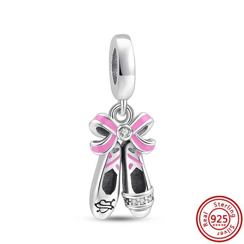 925 Sterling Silver Firefly Castle Charms Lock Bicycle Beads Pendant Fit Original Pantaro Bracelets Women DIY Jewelry GiftsXJ250517