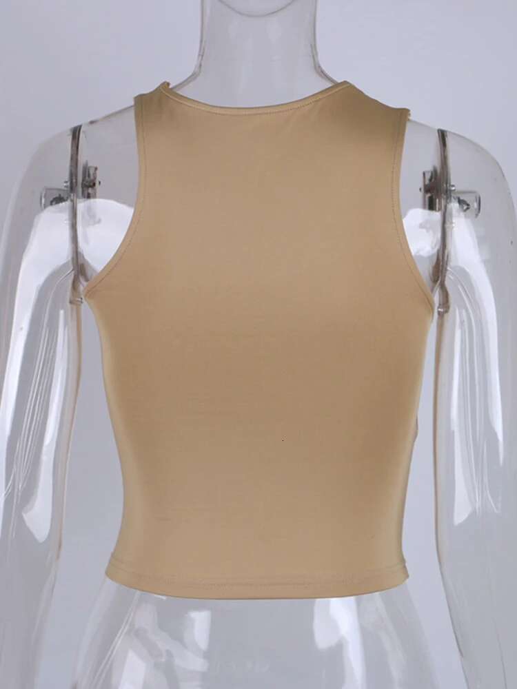 Cut Out Sexy Crop Off Shoulder Solid Skinny Sport Short Women Tank Irregular Summer Tube Tops