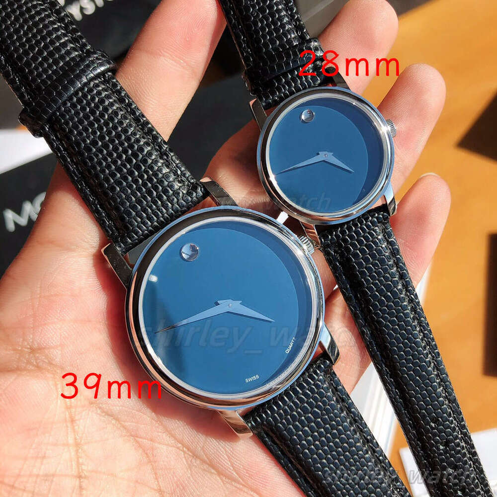 Movadoity Watch movadowatch Women men watch Luxury Gold Watch 3-Niddles Designer Wristwatches Swiss Quartz Movement Sappire Stainless Steel Leather Band Montre