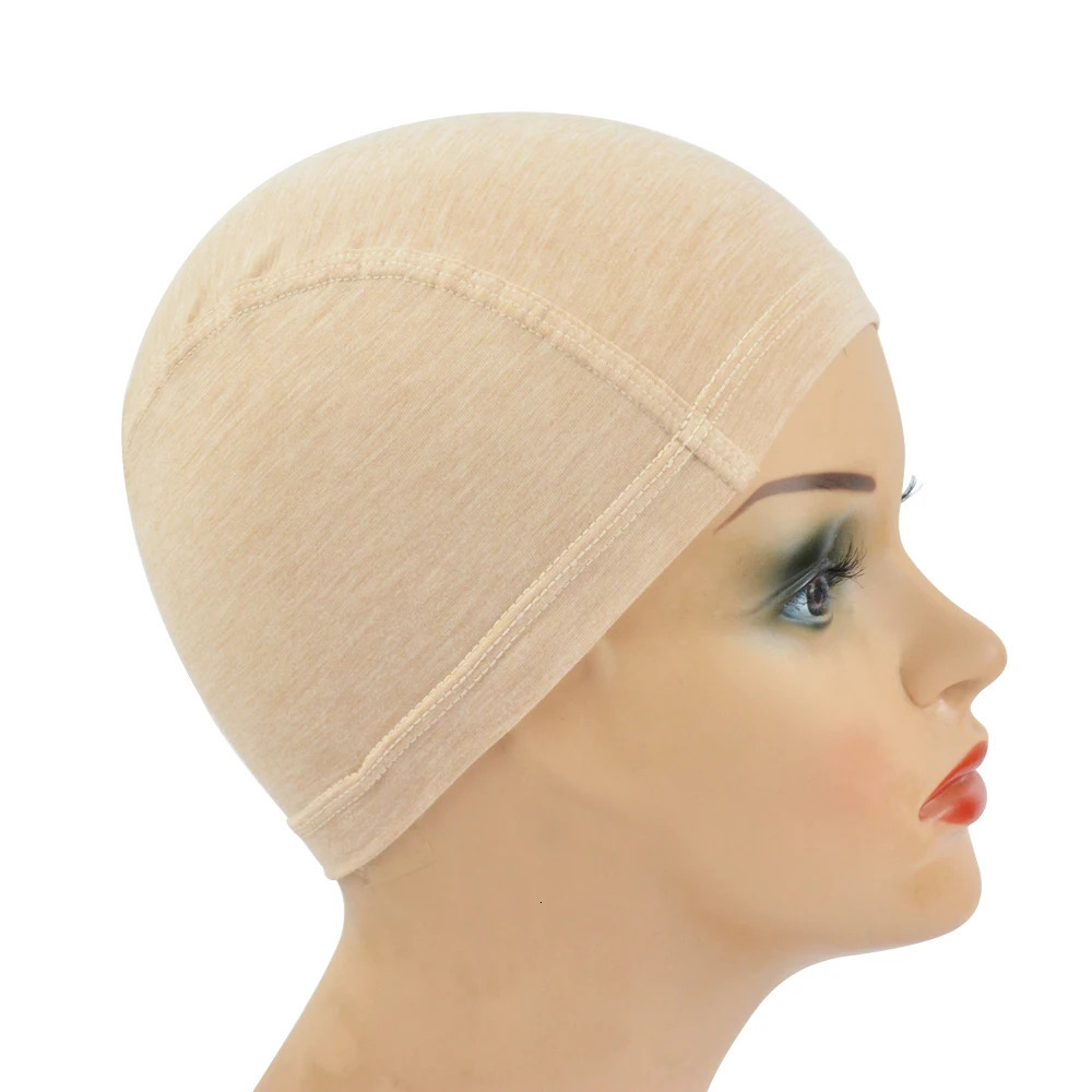 Bamboo Fiber Wig Cap for Women Comfortable and Elastic Wig Cap Wearing under Wigs 250513