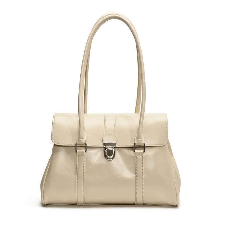 Tote 2025 Winter New Retro Fashion Large Capacity Shoulder Senior Sense Women's Bag
