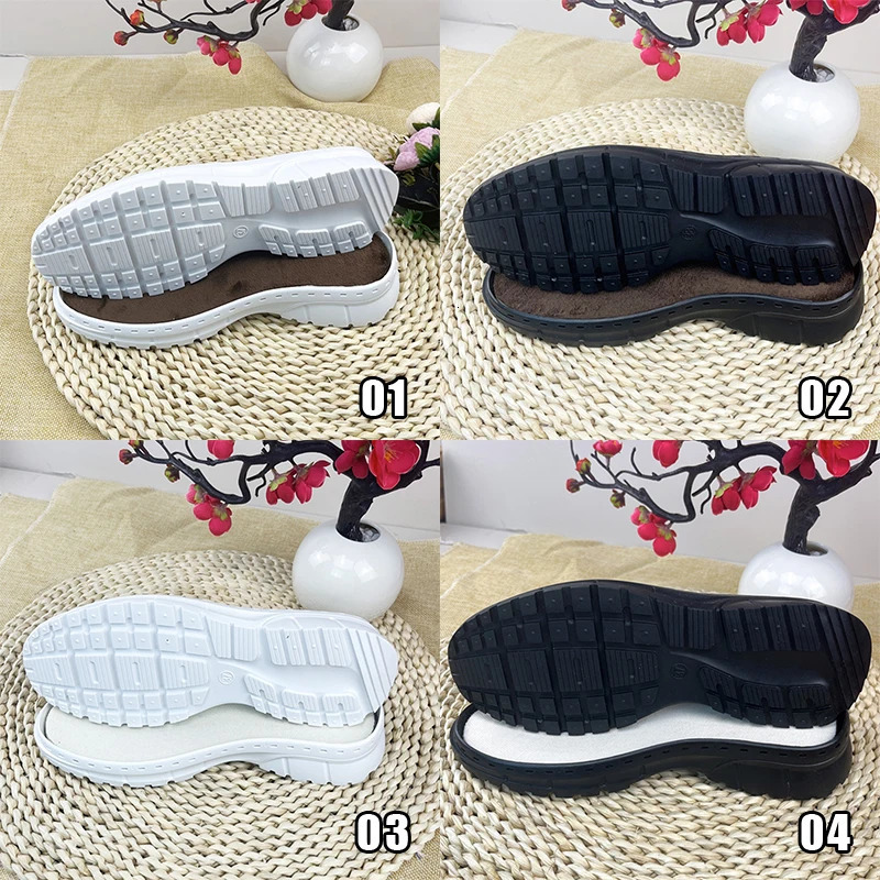 Sports Shoes Tendon Soles Hollow Thread Wool Shoes Woven Hook Shoes Slipper Rubber Shoes Sole DIY Shoe Soles Repair Materials 250515