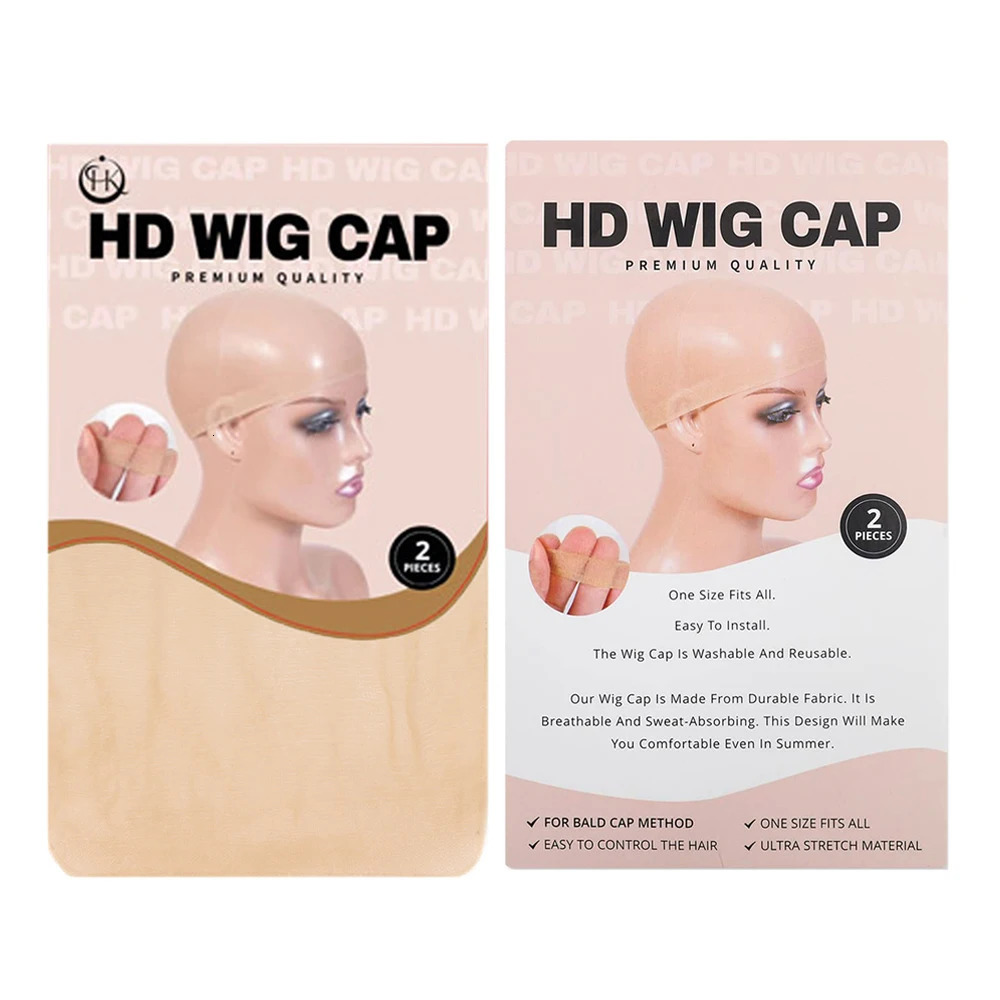10/20Pcs Invisible Hd Wig Cap Thin Stocking Cap Nylon Stretch Mesh Hd Wig Caps Hair Net For Weave Sheer Hd Wig Cap For Wig 250513