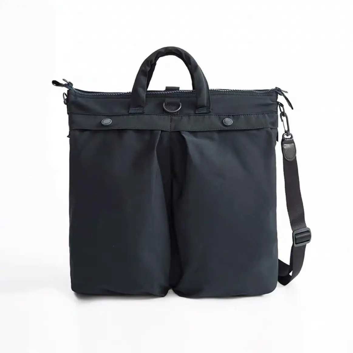 Large Helmet Bag Retro Backpack Crossbody Bag Versatile Commuting Tote Bag 3in1 Neutral Esthetics Pack for Youth Teen M250517