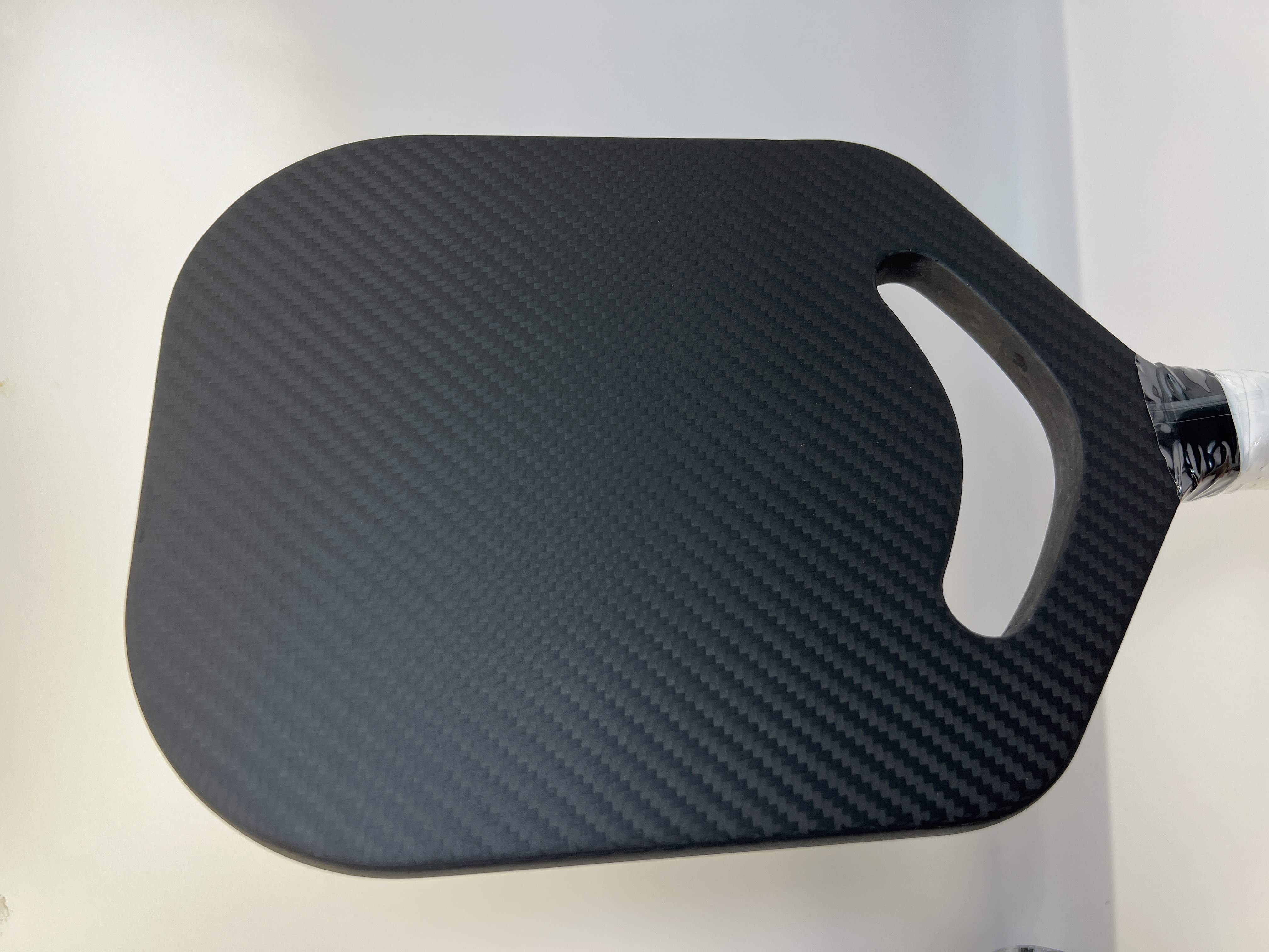 Factory Custom Thermoformed Unibody Edgeless 3k Carbon Fiber pickleball paddle Surface power pickleball paddles With Foam Edge