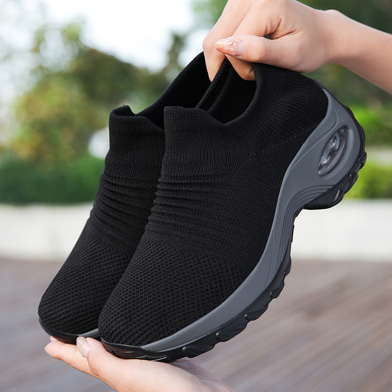 Travel single set foot size low cut canvas air cushion board shoes designer fashionable daily commuting hiking outdoor women's shoes