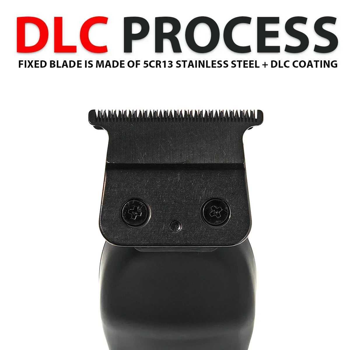Professional Hair Trimmer 7200RPM Rotating Machines 1200mAh with Base Carving DLC Electric Barber Machine R250517