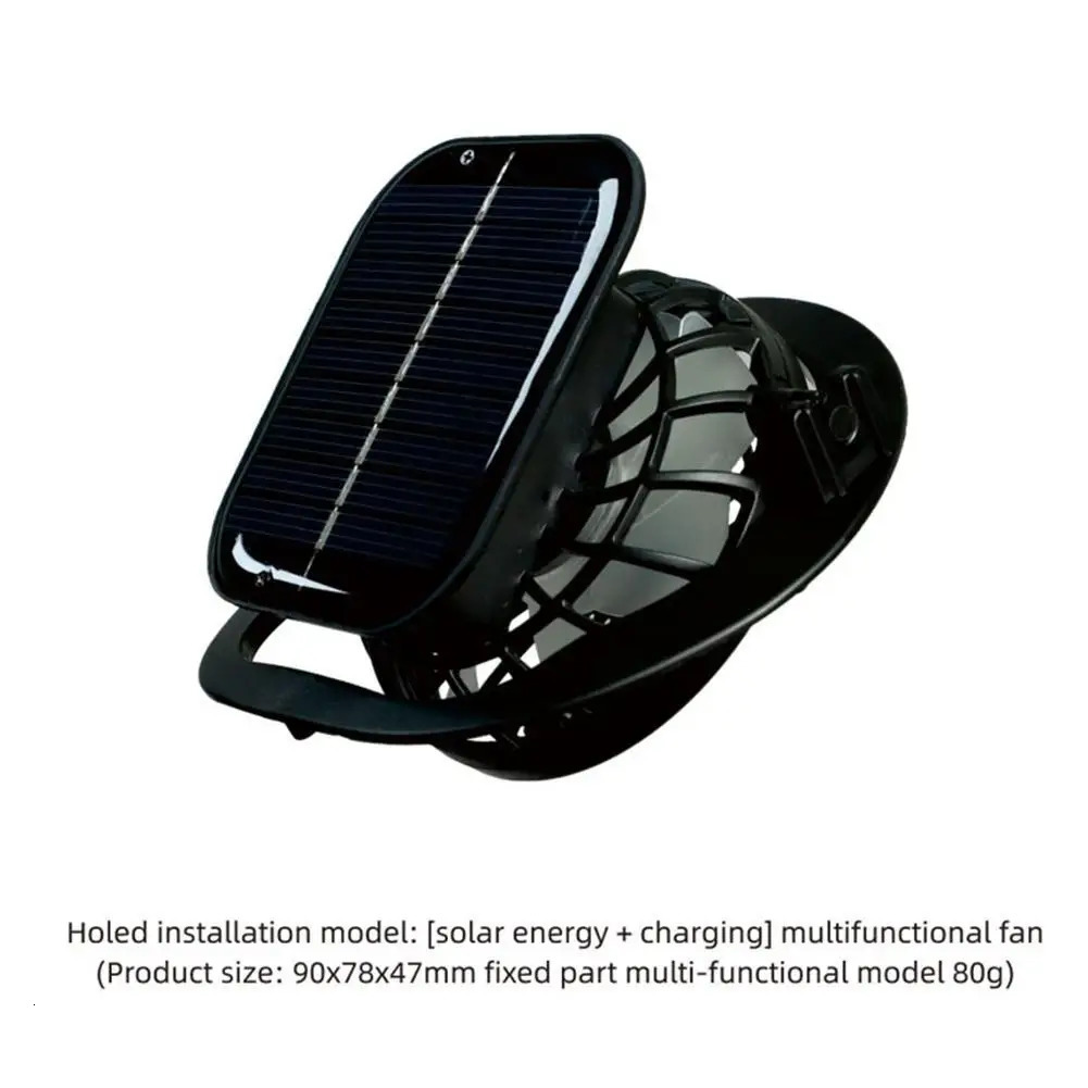 For Outdoor Camping Fishing Hiking Sunscreen Fisherman Hat Solar Fan Cap Portable Charging with Suitable 250517