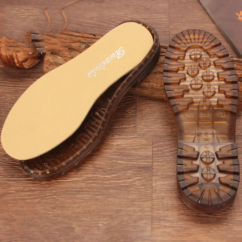 Platform Anti-Slip Crochet Needles Indoor Slippers Sole DIY Hand Knitting Materials Slippers Rubber Outsoles for Shoes 250515