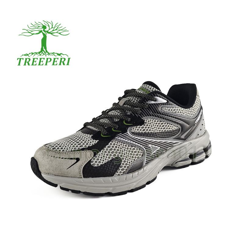 Free Shipping Treeperi Designer Sneakers T211 Running Shoes Mens Trainers Breathable Mesh Luxury Fashion Soft Thick-soled Outdoor Sports Mens Women Sh