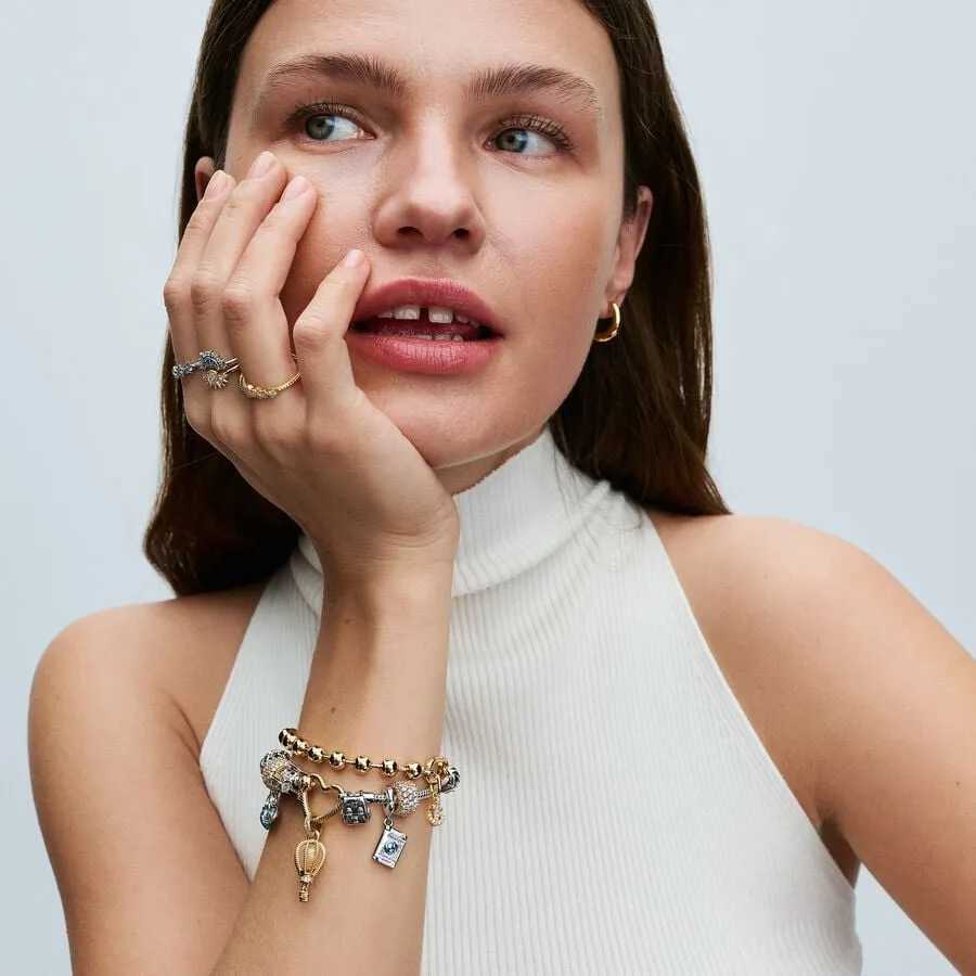 2025 New creative Airplane Globe Suitcase Dangle Charm fit bracelet DIY womens exquisite high quality jewelry giftsXJ250517
