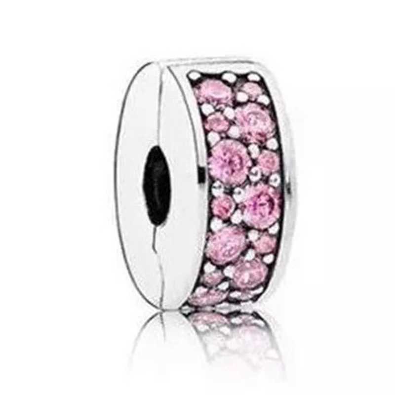 Fixed clip positioning buckle safety buckle large hole beads loose bead Diamond For DIY bracelet necklace accoriesXJ250517