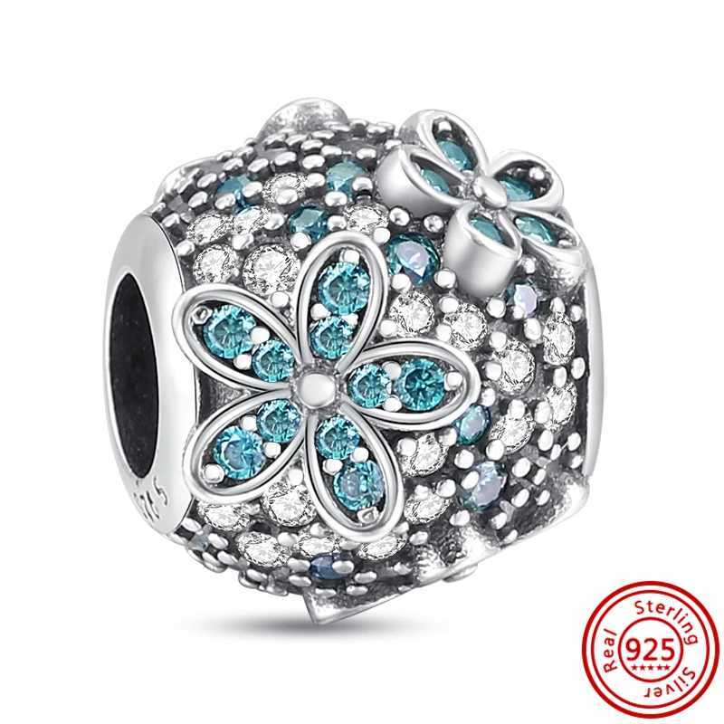 Authentic S925 Sterling Silver Snowflake Starfish Shell Flower Heart Moon Beads Fit Original Pantaro Charms Women Jewelry GiftsXJ250517