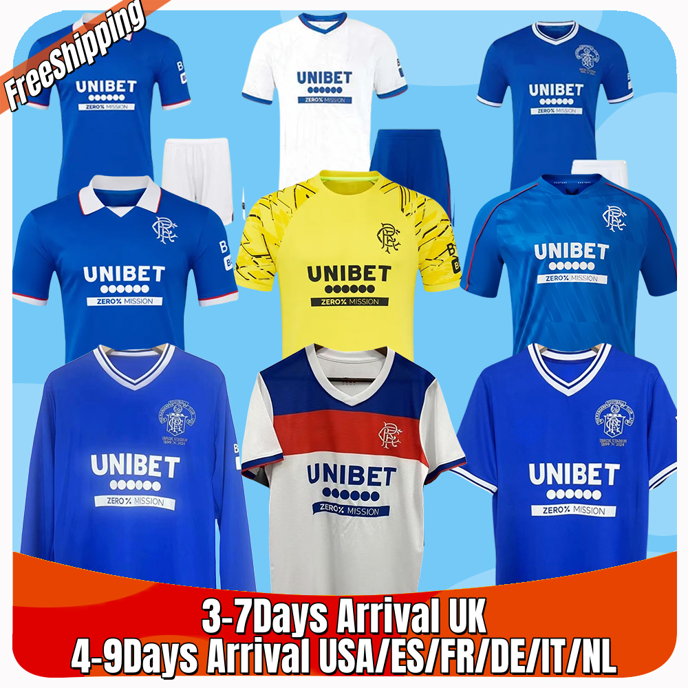 xxxl 4xl Rangerss 25 26 football jersey 125 Years KENT TAVERNIER MORELOS COLAK 125th Ibrox Heritage Fourth camiseta de futbol Football Shirt S-4XL