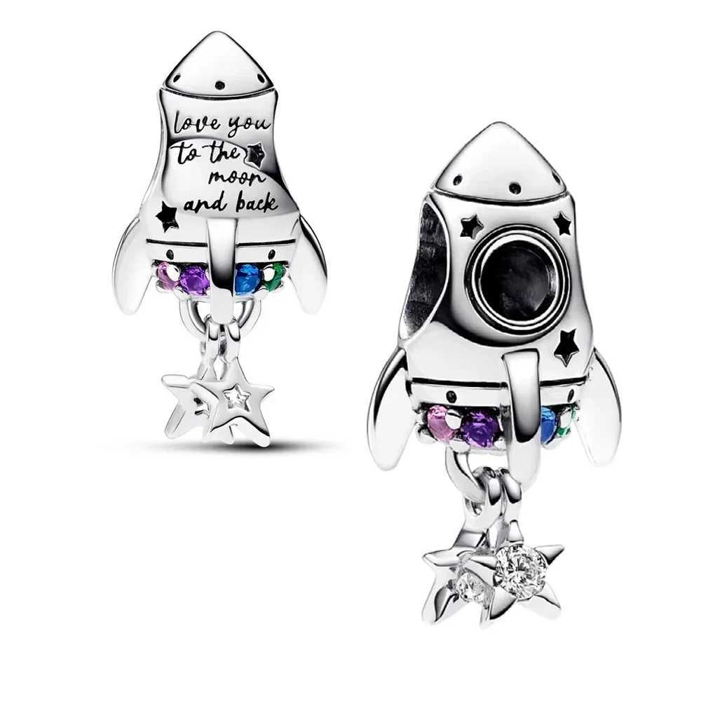 New 925 Silver Bicycle Super Cool Motorcycle Key Car Sunglasses Charm Pendant Suitable for Original Bracelets DIYWomens JewelryXJ250517