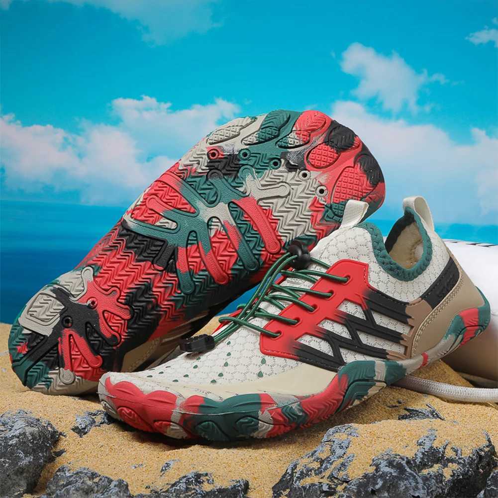 Water Shoes Lightweight Aqua Shoes Non-slip Fitness Shoes Barefoot Beach Shoes Breathable Quick Drying for Outdoor Beach W250517
