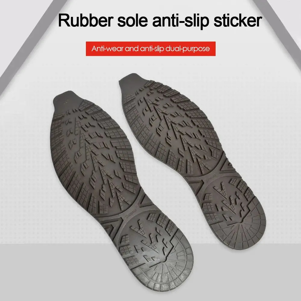 1Pair Anti-skid DIY Replacement Shoes with Thickened Rubber Soles to Repair Wear-resistant Rubber Anti-wear Patches 250515