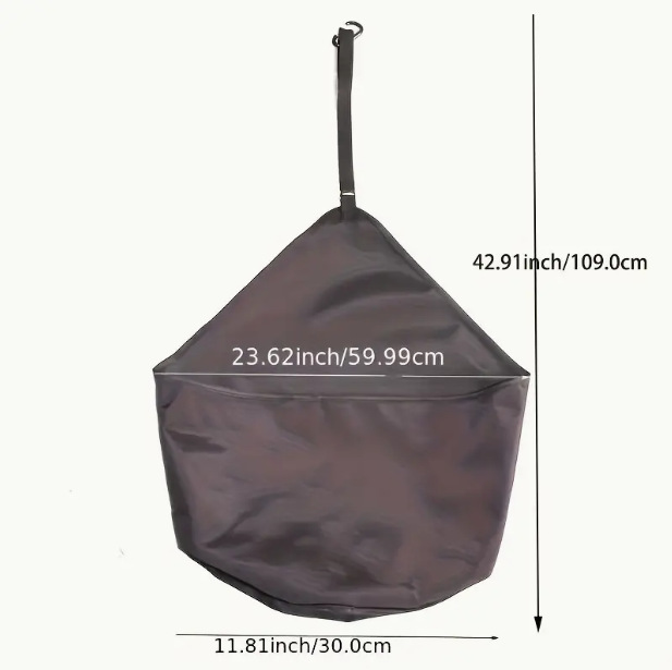 Horse Feed Bag Hanging Bucket Holder Trailer Bag Suitable for 5 Gallon Water Bucket Horse Trailer Accessories 600d Polyester Feeding Supplies