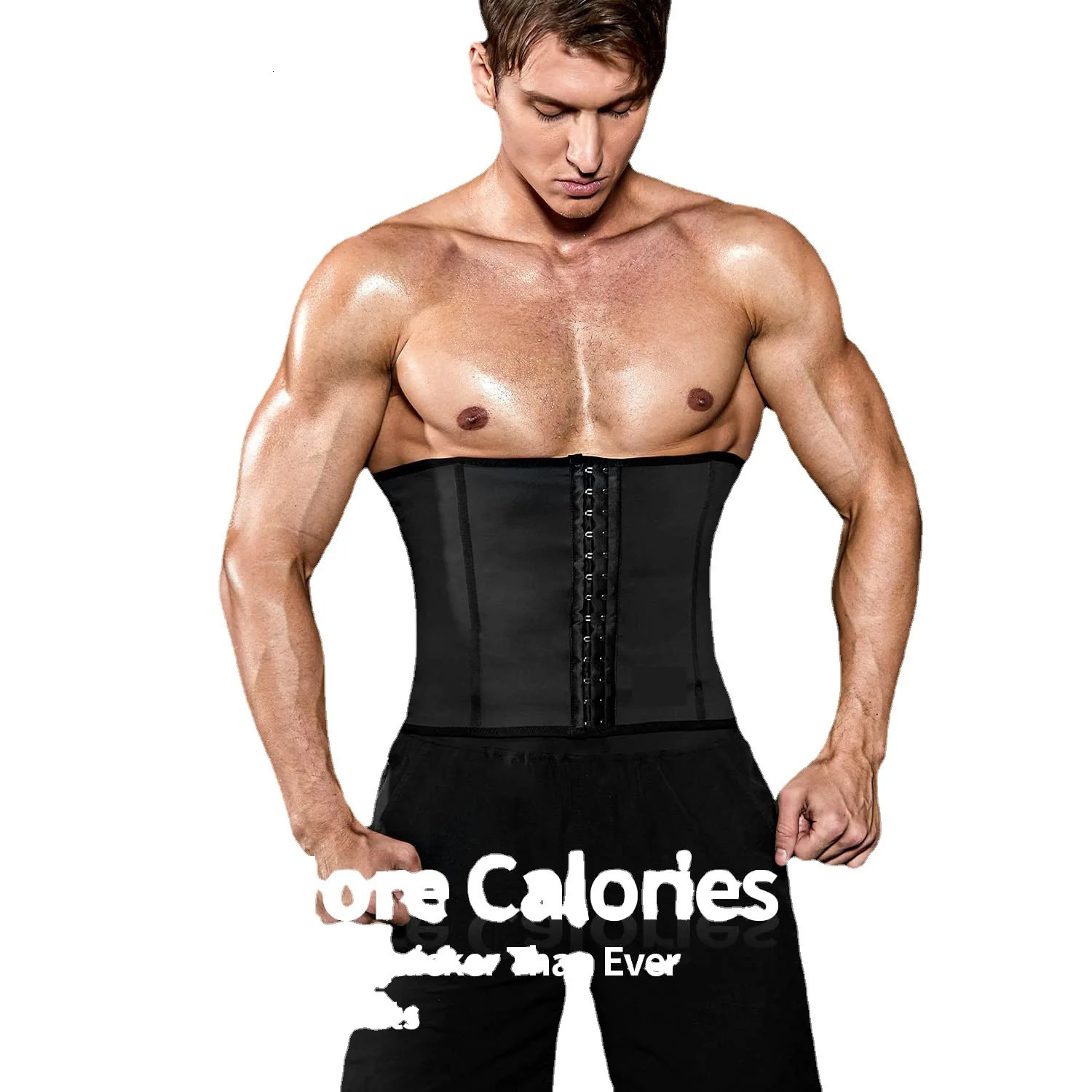 1pcs Mens Tummy Strap Silvering Sweating Breasted Sports Shaper Belt Waist Cinching And Waist Protection Fitness Waist Belt 250517