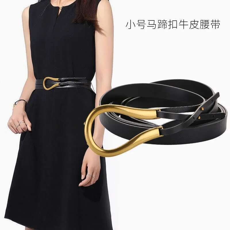 Womens Women Belts for Woman Leather Ladies Cow Cowhide Brown Brand Genuine Black Designer Thin Brands Belt