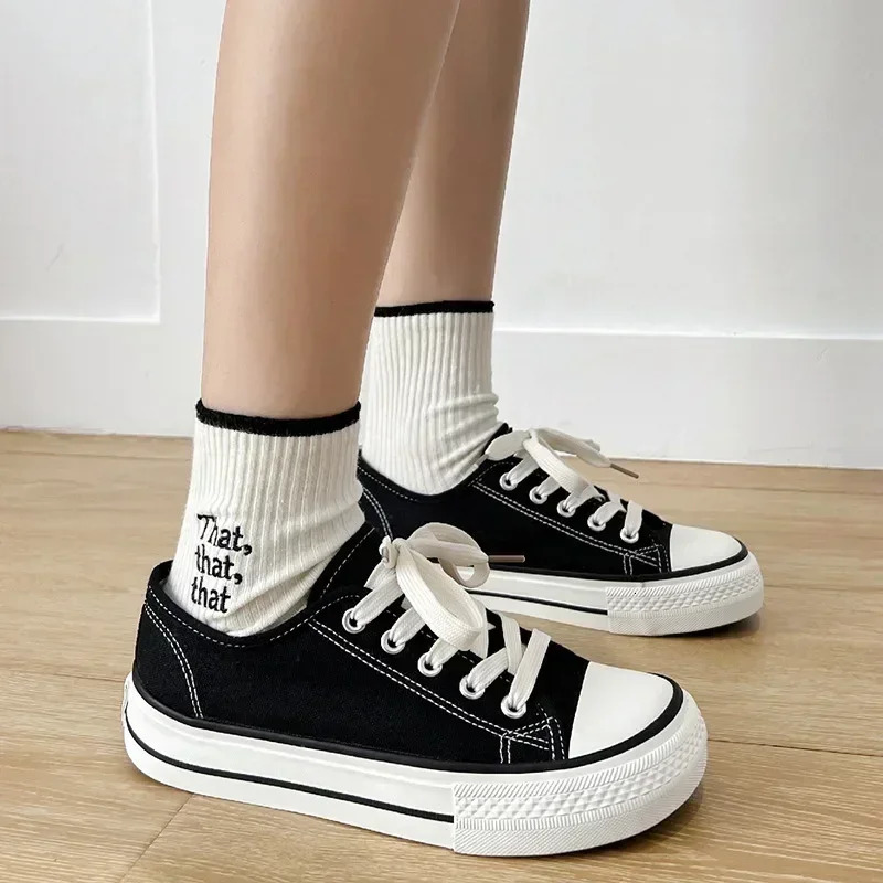 Women Canvas Shoes Women Fashion Summer Casual Sneakers Student Casual Shoes Woman Vulcanize Shoes 250515
