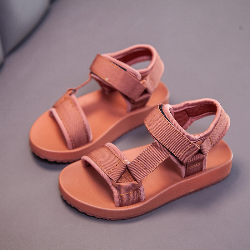 Children Sandals Boys Girls Summer Comfortable Soft Sole Non Slip Sandals Cutefeet Toddler Kid Flat Bottom Sandals Shoes Sizes US5.5C-US4Y C0713