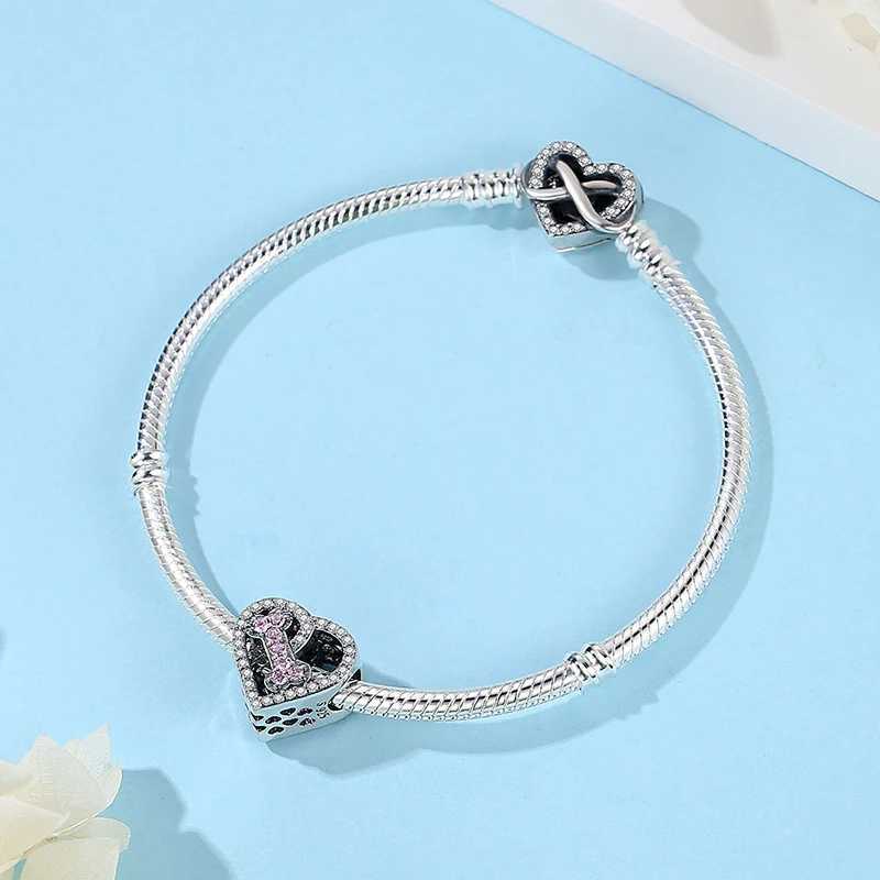 Original 925 Sterling Silver Charms Pets Dog Cat P Print Pendant Beads Fit Brand Bracelets Necklaces Women DIY JewelryXJ250517