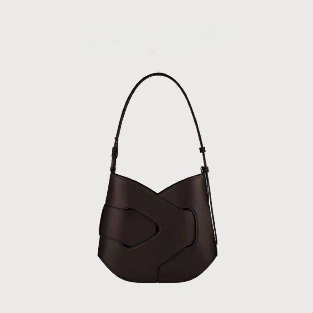 New women's shoulder bag designer handbag woven knot bag with leather high-end feel Daily travel