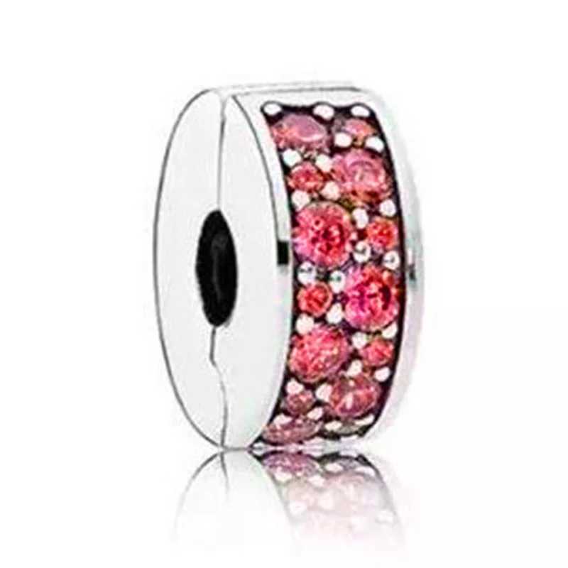 Fixed clip positioning buckle safety buckle large hole beads loose bead Diamond For DIY bracelet necklace accoriesXJ250517