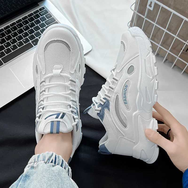 2025 New Casual Sports Dad Shoes for Men Trendy Shoes Mens Sneakers Male Breathable Platform Tennis Masculino ShoesXJ250517