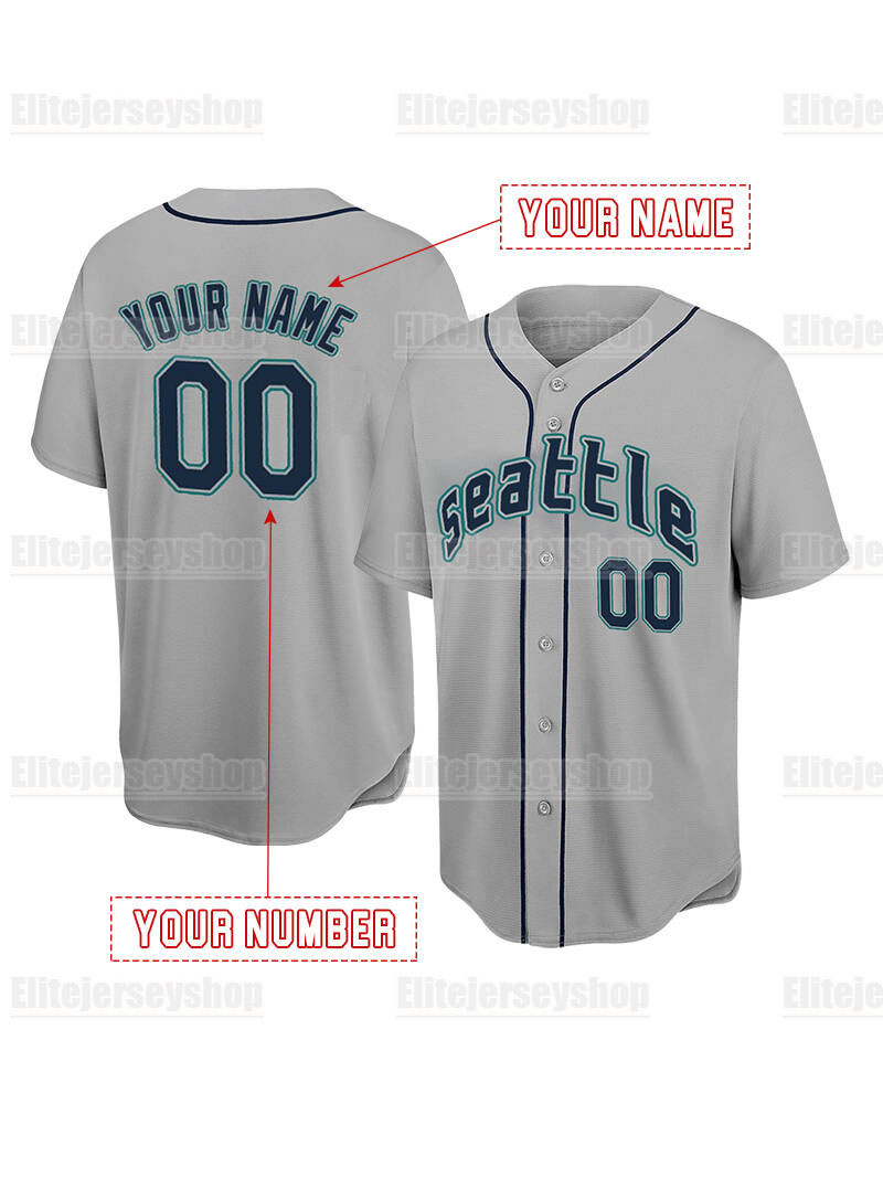 Custom Jerseys Randy Arozarena Justin Turner Julio Rodriguez Ken Griffey Jorge Polanco Jr. Crawford Nelson Cruz Cal Raleigh Ty France Mitch Haniger