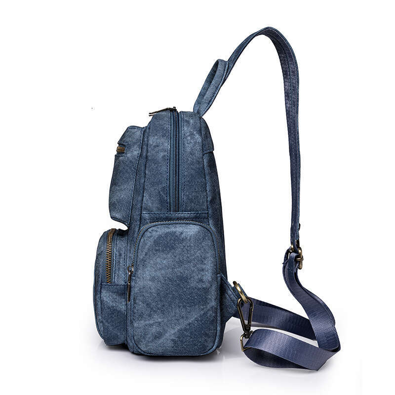 Handbag PU Small Outdoor Leisure Travel Chest Bag New Dual-Purpose Women's Backpack