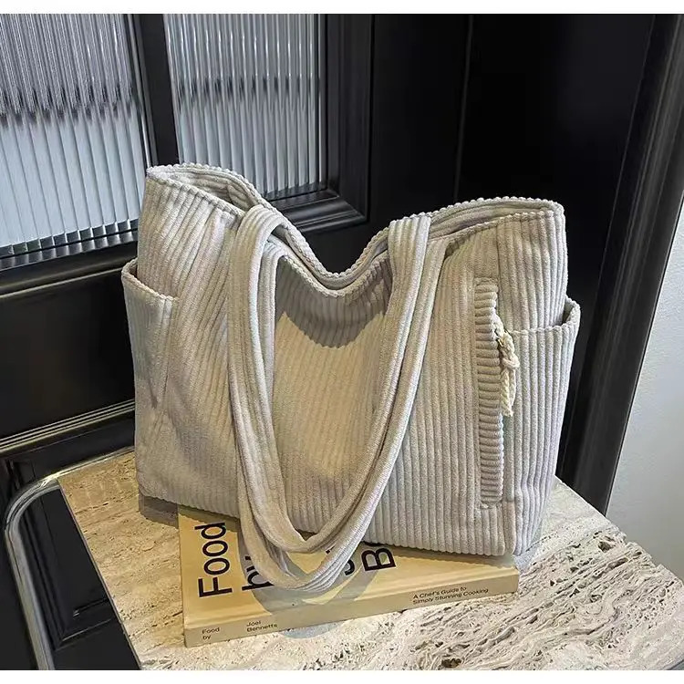 autumn and winter casual shoulder shopping bag high-end sensory communication tote bag 250516